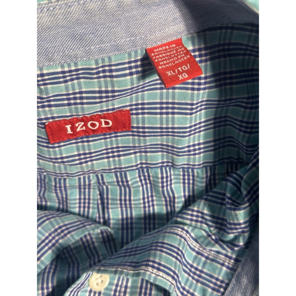 IZOD‎ Shirt Mens XL Long Sleeve Button Down